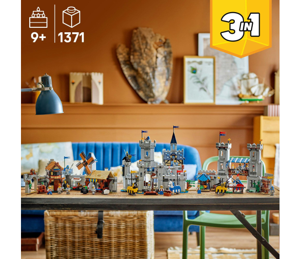 LEGO Creator 31168 Średniowieczny zamek rycerzy konnych - 1331701 - zdjęcie 4